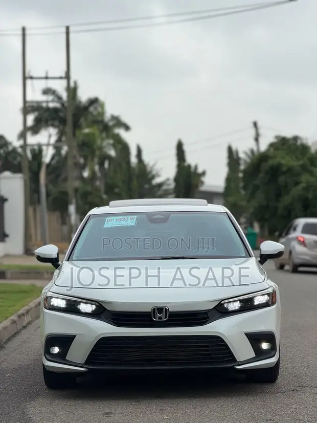 2024 Honda Civic Touring CVT White - 1