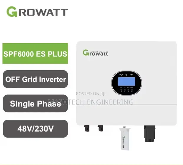 Growatt SPF 6000 ES Plus Solar Hybrid Inverter - 1