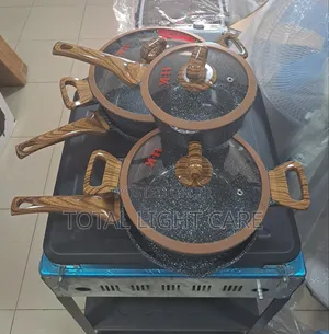 8pcs Marble Cookware Set