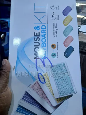 Wireless Bluetooth Keyboard and Mouse Combo