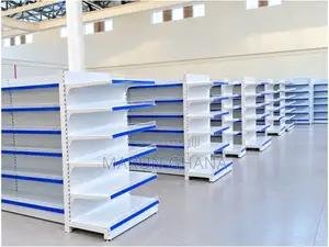 Brand New Double-Sided Supermarket Shelves & Racks