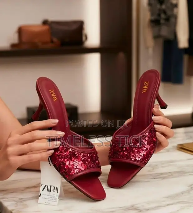 Zara Ladies Heeled Sandals - 1