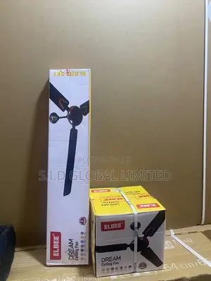 Elbee Dream Ceiling Fan - 3 Blades - All Colors Available