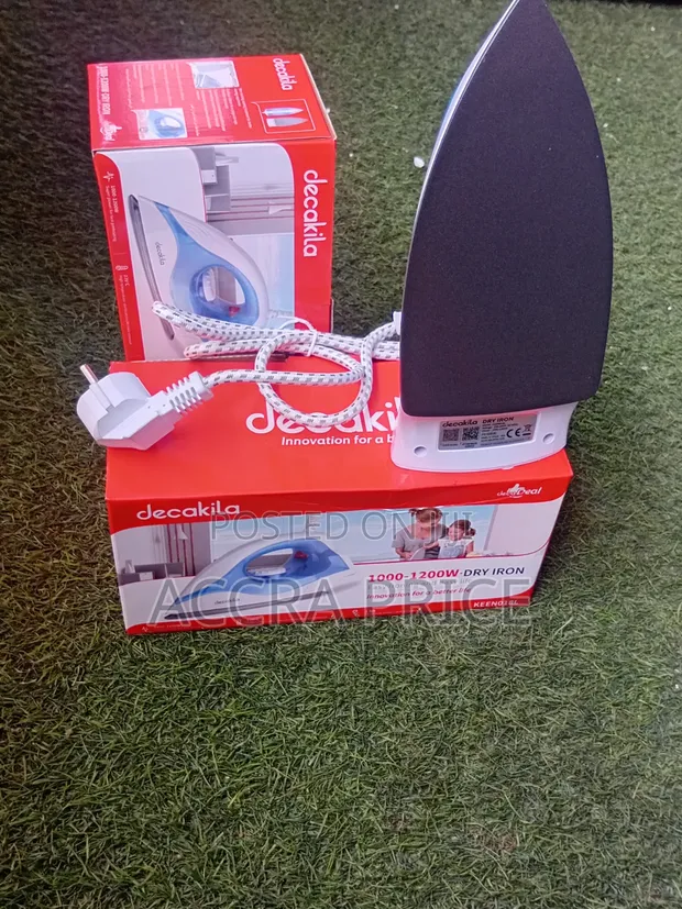 Decakila 1200W Electric Dry Iron - 1