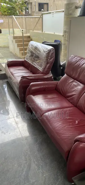 Royal Comfort 2-in-1 Leather Sofa Set from Germany