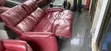 Royal Comfort 2-in-1 Leather Sofa Set from Germany - 3