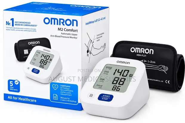 OMRON M2 Comfort Automatic Blood Pressure Monitor - 1