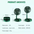 Rechargeable Adjustable Desk Fan - 1