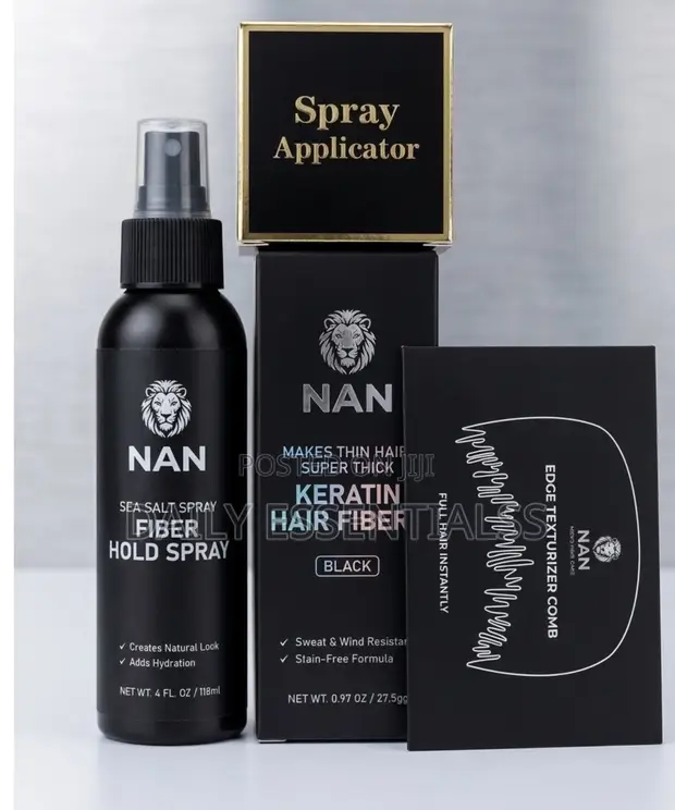 NAN Keratin Hair Fibers - Instant Fuller Look - 1
