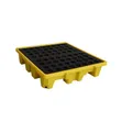 Heavy-Duty 4-Drum Spill Containment Pallet - 280L Sump - 1