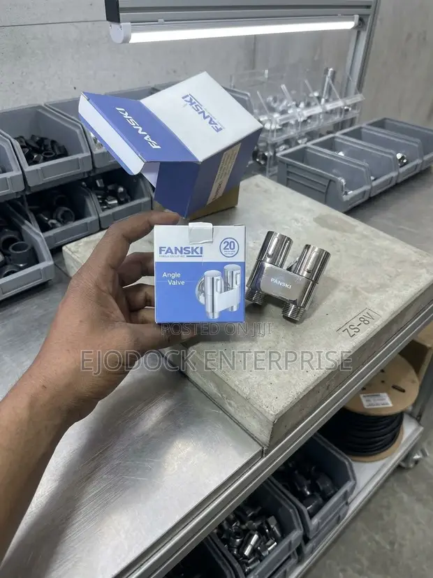 Fanski Dual-Outlet Angle Valve - 1