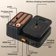 5-in-1 Wireless Charger with BT Speaker, MP3, Holder & Powerbank - 2