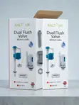 Kalt UK Close Couple Dual Flush Valve - 1