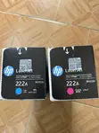HP 222a Original Toner Cartridges (Cyan, Yellow, Magenta) - 4
