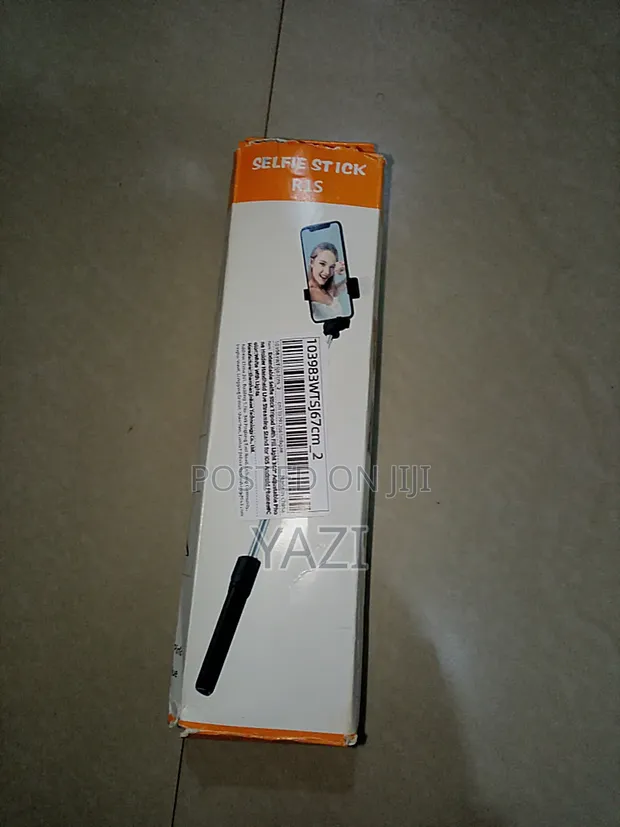 Selfie Stick with Remote and Beauty Light - 1