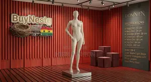 Full-Body Mannequin - Off-White, Customizable Color