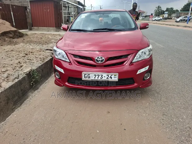 Toyota Corolla S 2011 Red - 1