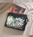 Men's Black Side Bag - 2
