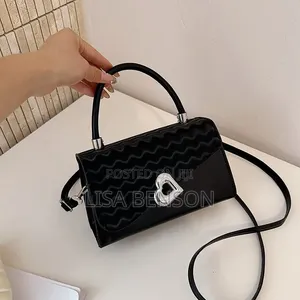 Ladies Shoulder Bag - Black