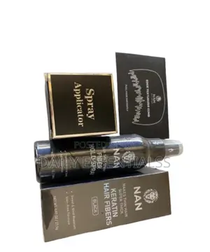 NAN Black Keratin Hair Fibers - Hair Volume