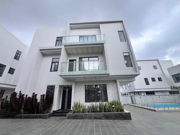 Newly Built 4-Bedroom Townhouse for Rent in East Legon, Bawaleshie - 1