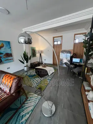 Chrome Arch Floor Lamp