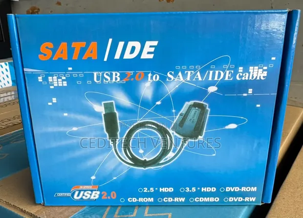 USB 2.0 to SATA/IDE Cable - 1