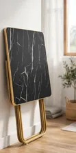 VIG Furniture Foldable Dining Table - Black - 2