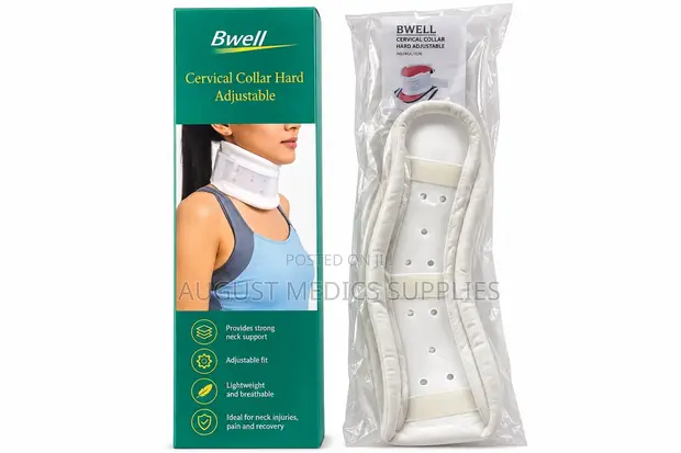 BWELL Hard Adjustable Cervical Collar - 1