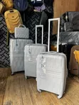 4-Piece Anticrake Durable Luggage Set with Cosmetic Bag - 2