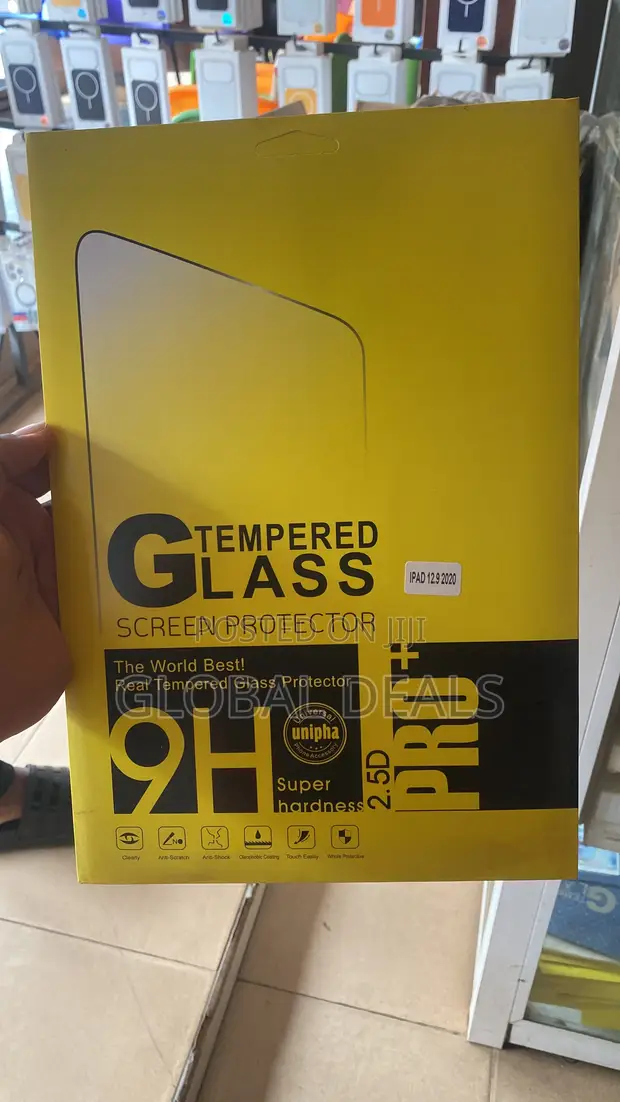 iPad 12.9 Screen Glass Protector - 1