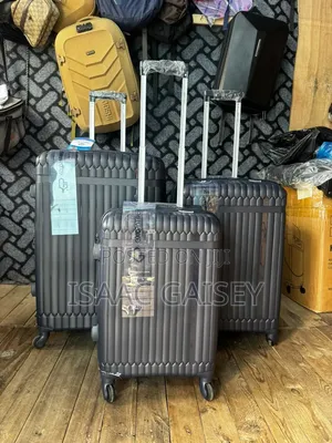3-Piece Unisex Anticrake Luggage Set