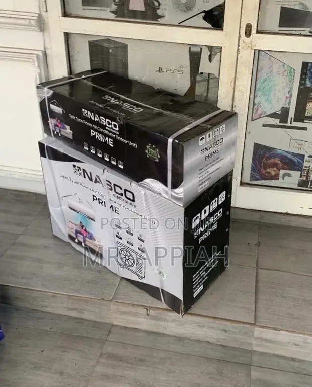 Super Cooling Nasco 1.5hp Split Air Conditioner, Silver - 1