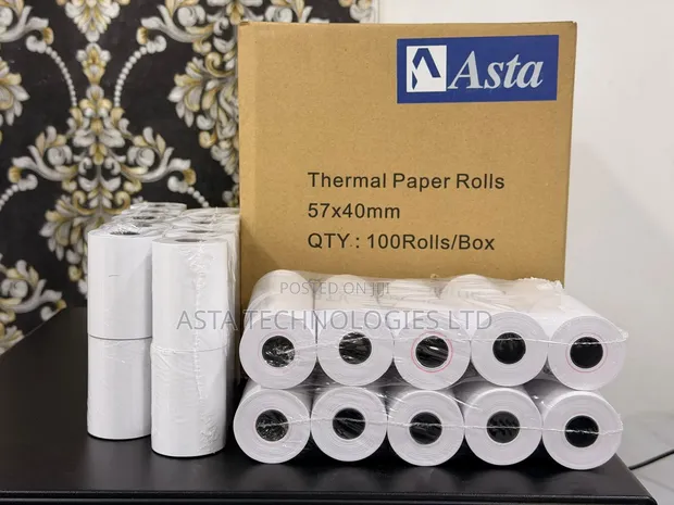 Thermal Paper Rolls (57x40mm) - 1