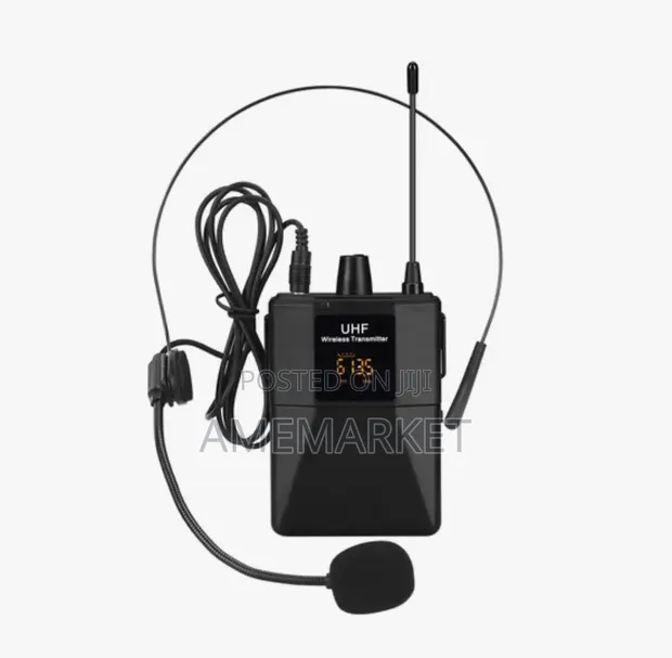 Professional UHF Wireless Headset Microphone - 1