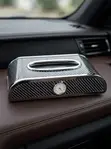 Luxury Car Tissue Box with Clock - 2