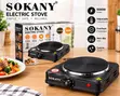 1000W Sokany Electric Cooker - Single Plate - 2