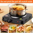 Sokany Electric Hot Plate Cooker - 1000W - 2