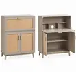 Isla Hideaway Desk - Taupe - 2