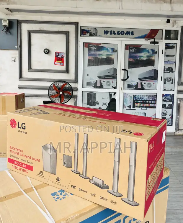 LG LHD655BT 1000W 5.1 Channel Home Theater System - 1