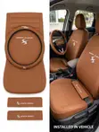 SACKs Lace Seat Covers - Luxury Fit for Small Salon Cars - 3