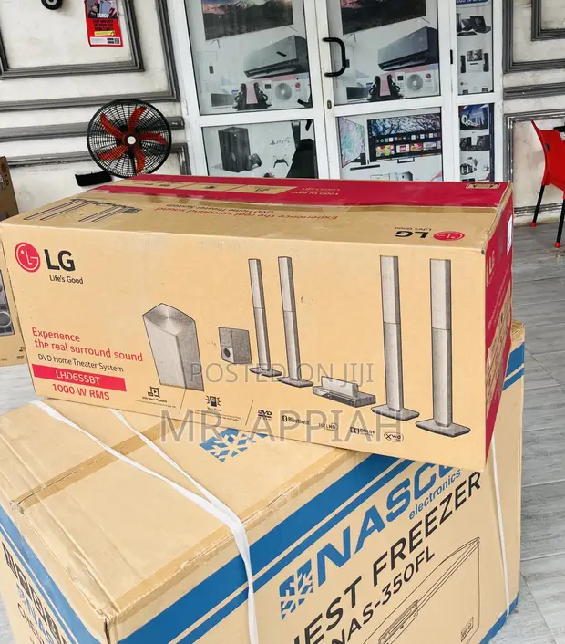 Unique LG LHD655BT 5.1ch Home Theater System (Black) - 1