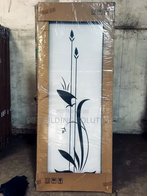 Brand New Tempered Glass Bathroom Door
