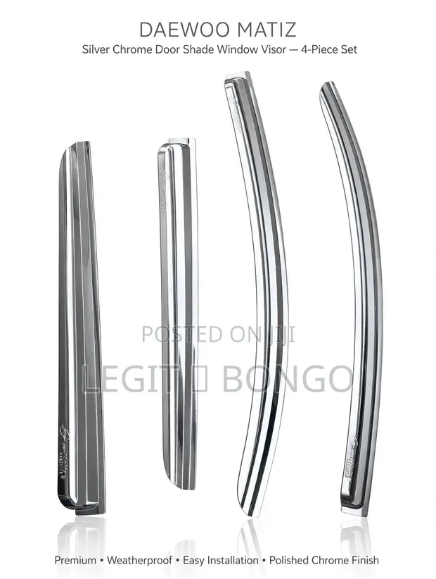 Alloy Door Shades for Salon Cars - 1
