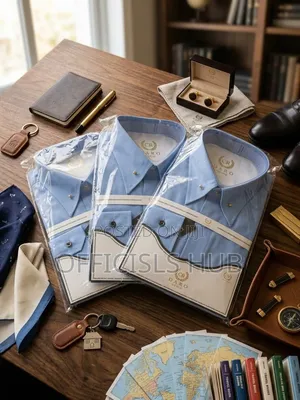 Daro Plain Blue Formal Shirts