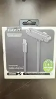 HAVIT USB-C to Lightning Cable with Foldable Phone Holder 30W 1.2M - 2