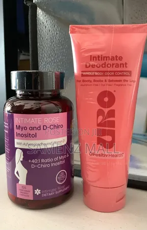 Myo & D-Chiro Inositol + OPositiv Intimate Deodorant Combo