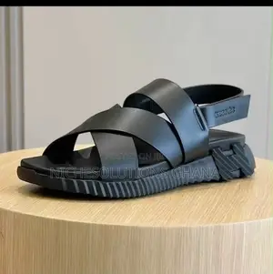 Hermes Men's Leather Slippers