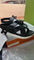 Hermes Men's Leather Slippers - 3