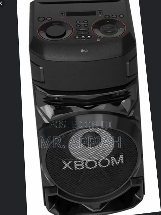 New LG 500W Bluetooth Party Speaker (RNC5) Black - 1